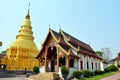 Wat Phra That Hariphunchai at Lamphun of Thailand